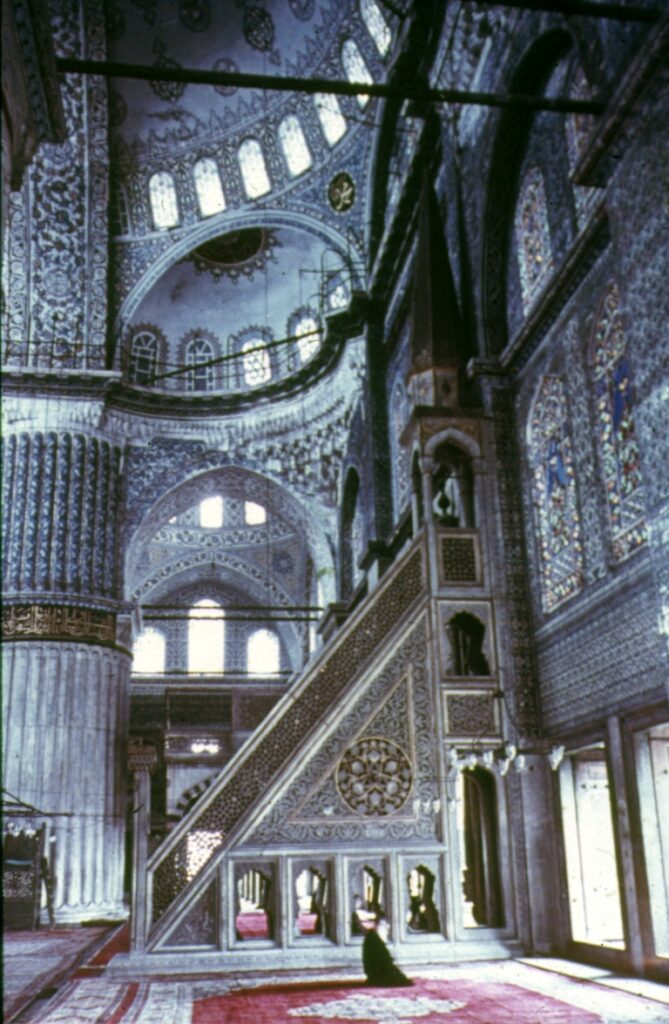 114 Istanbul St Sophia Blue Mosque pillars
