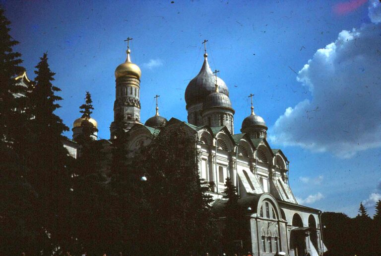 Building Gold Domed Church