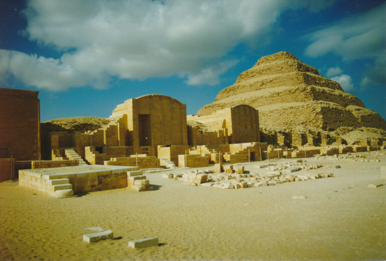 Saqqara With Temples