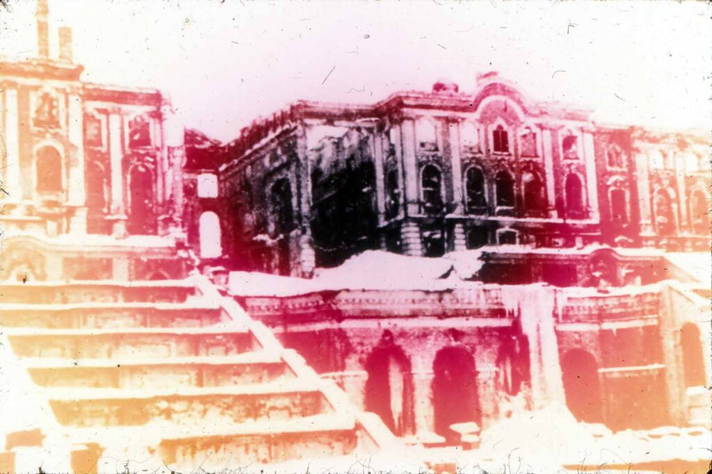 Summer Palace Destroyed By Germans In World War
