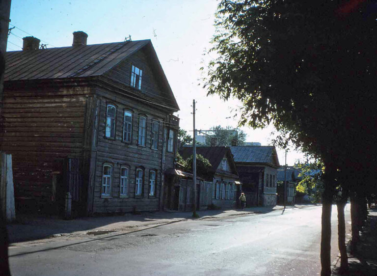 Village Wooden Houses