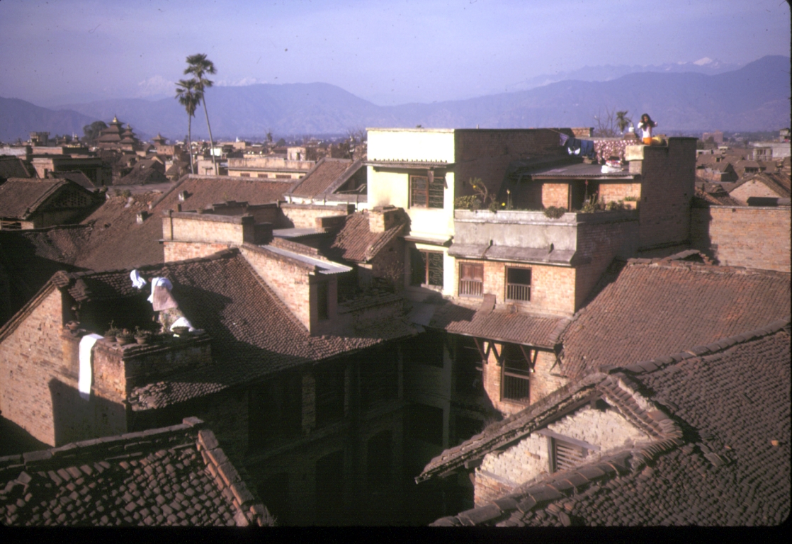 372 Katmandu roof scene