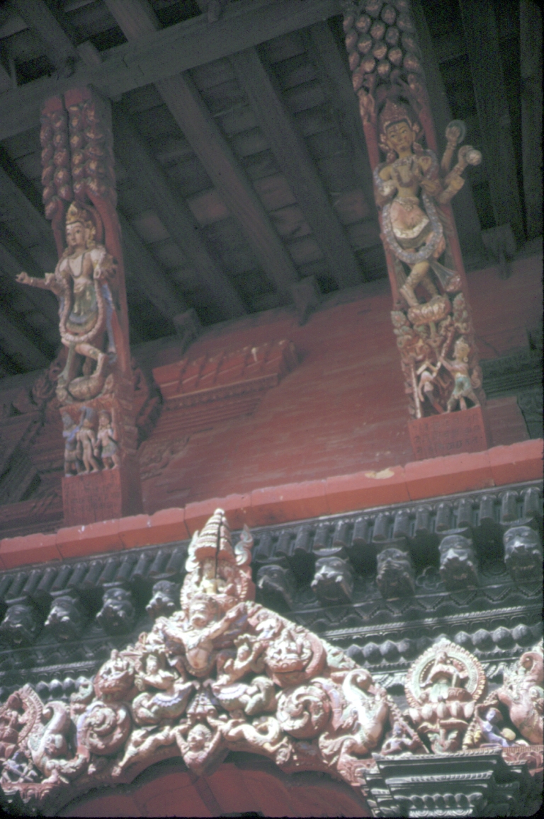 381 Patan temple detail